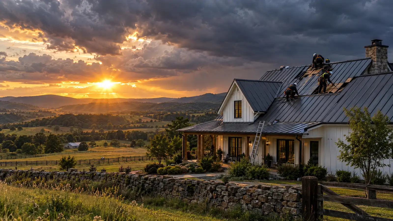 Emergency roofing and tarping in Arrington, Tennessee