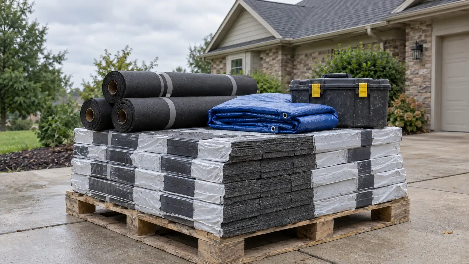Emergency roofing and storm damage repair in Middle Tennessee