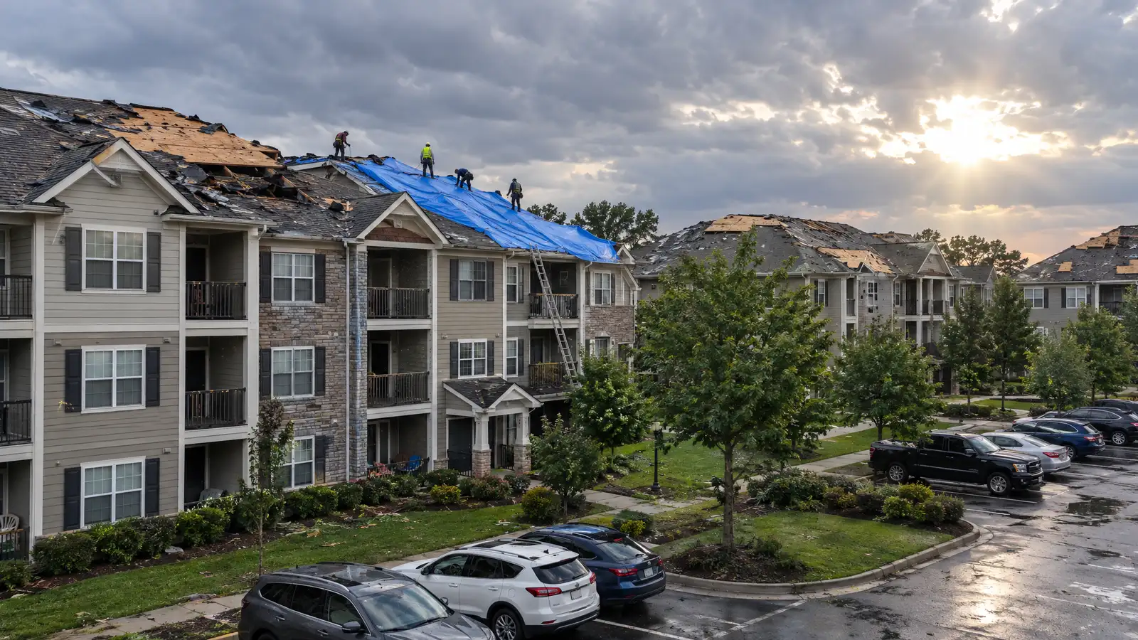 Apartment and HOA Emergency Roofing in Nashville and Middle Tennessee