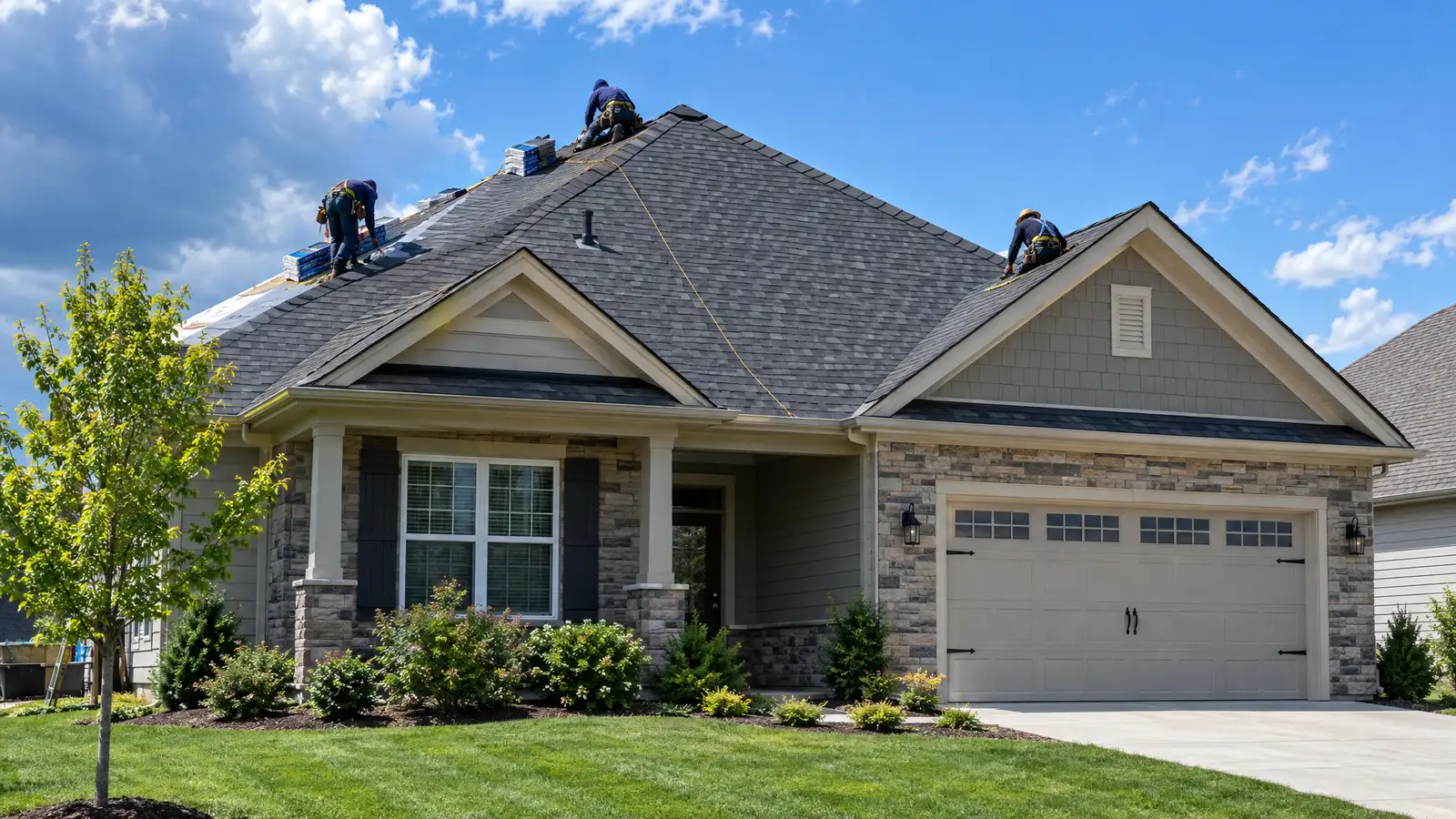 Full Roof Replacement After a Storm in Nashville and Middle Tennessee