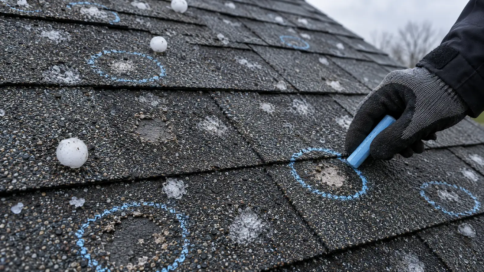 Hail Damage Roof Repair in Nashville and Middle Tennessee