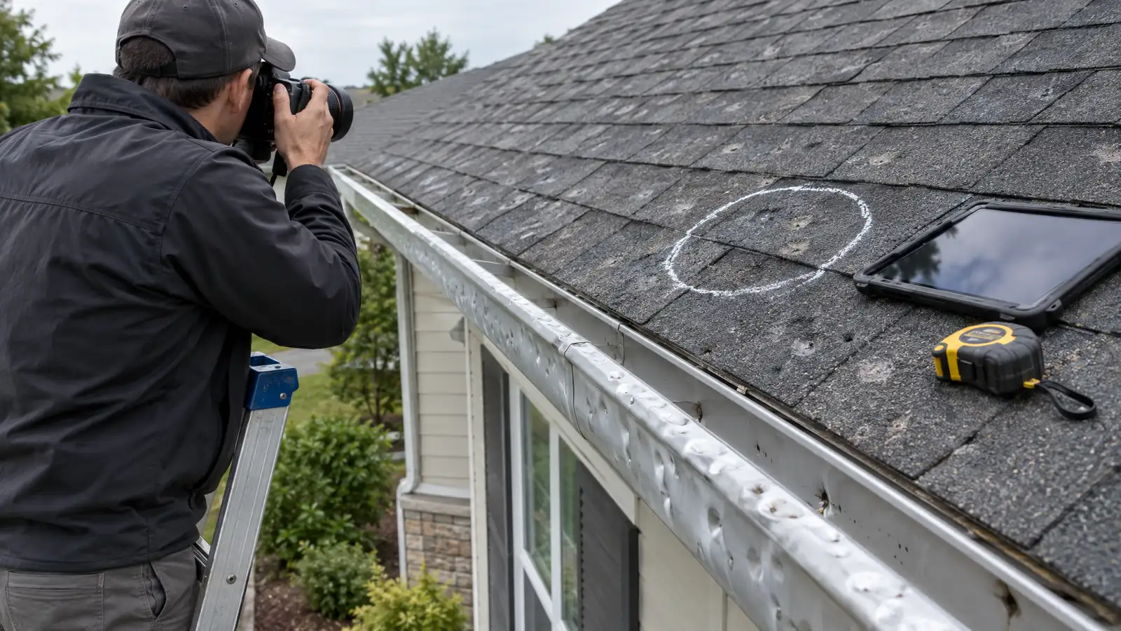 Insurance Claim Roof Documentation in Nashville and Middle Tennessee