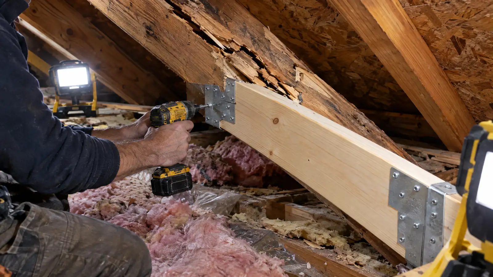 Rafter and Truss Damage Repair in Nashville and Middle Tennessee