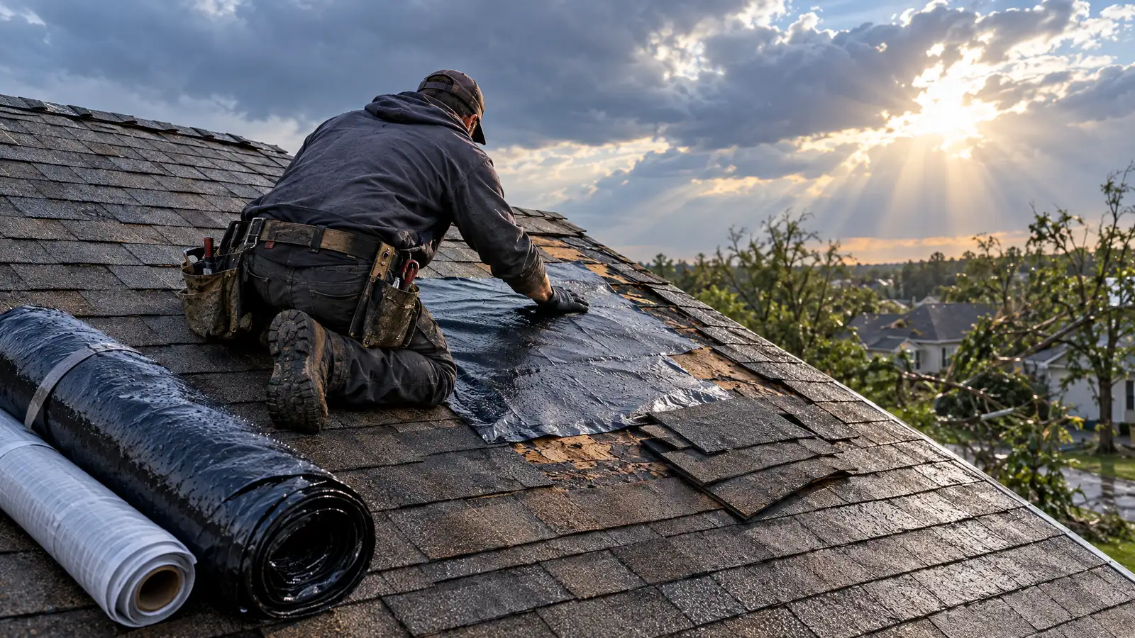 Temporary Roof Repair in Nashville and Middle Tennessee